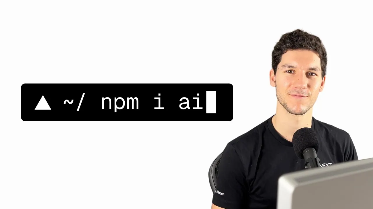 Outline Video Hands on with the Vercel AI SDK 3.1