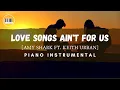 Lagu Amy Shark - Love Songs Ain't for Us ft. Keith Urban | PIANO INSTRUMENTAL WITH LYRICS | PIANO COVER