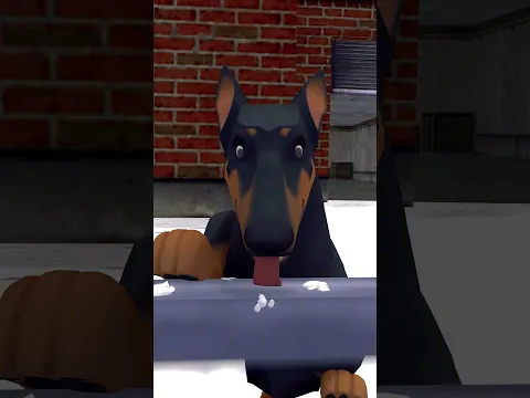 A dog got its tongue stuck 🐶 / Half-Life 🗿