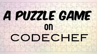 A Puzzle Game - H1
