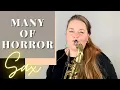 Download Lagu MANY OF HORROR - Saxophone Cover (Instrumental) | Scottish Female Saxophone Player - Marshali Scott