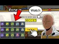 One Punch Man The Strongest Gift Codes