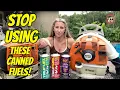 TRUFUEL put to the TEST and IT FAILED These canned 2 cycle fuels make me tons of money at the shop