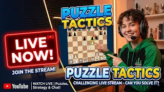 Ultimate Puzzle Tactics Challenge Live Solving Interactive Stream