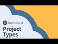 RStudio Cloud Project Types Instructor View