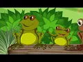 Five Little Speckled Frogs | Frog Song | Super Simple Songs 