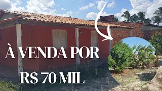ESSA CHÁCARA FICA À 5 KM DA CIDADE DE SALGADO - SE E ESTÁ À VENDA COM ÓTIMO VALOR!