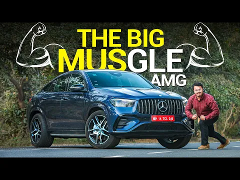 2024 Mercedes AMG GLE 53 Coupe Review | The Perfect AMG SUV for India   | autoX
