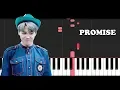Jimin - Promise (Piano Tutorial)