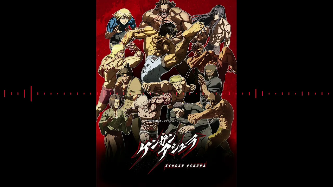 Kengan Ashura Opening FULL "KING & ASHLEY" by MY FIRST STORY