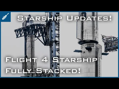 Download MP3 SpaceX Starship Updates! Starship 29 Stacked on Booster 11 for Starship Flight 4! TheSpaceXShow