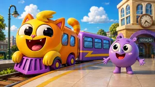 Choo Choo O Trem 🚂 Regras de Segurança na Estrada! Músicas Infantis