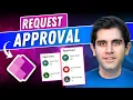 How to Request an Approval Process from Power Apps Full Tutorial