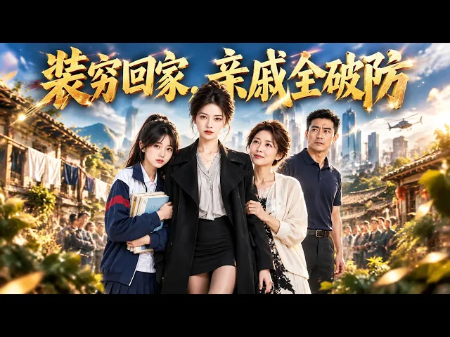 装穷回家,亲戚全破防