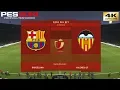 PES 2019 (PC) Barcelona vs Valencia | COPA DEL REY FINAL PREDICTION | 25/5/2019 | 4K 60FPS