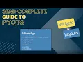 Semi Complete Guide to PyQt6 - Create a Basic App
