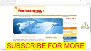 How to check Professional Courier status tracking in telugu english AP TS Andhra pradesh Telangana