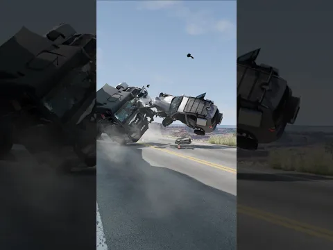 Overtaking Car Crash Sim