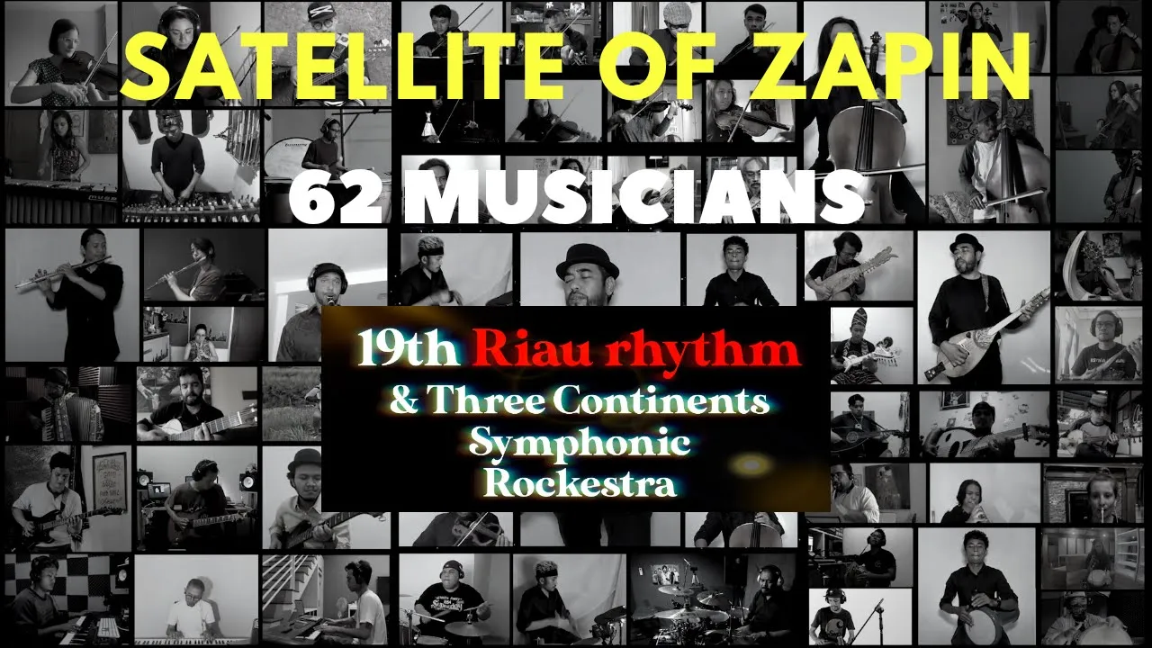 SATELLITE OF ZAPIN - 19th RIAU RHYTHM & Three Continents Symphonic Rockestra 2020 #satelitezapin SATELLITE OF ZAPIN - 19th RIAU RHYTHM & Three Continents Symphonic Rockestra 2020 #satelitezapin