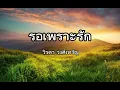 เนื้อเพลง รอเพราะรัก-วริดา วงศ์เทวัญ @Appaer-h1x