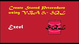 VBA Macros and SQL Server Generate The Reports using Strored Procedure