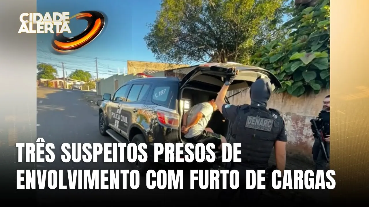 Três pessoas são presas em Londrina por furto de carga de polietileno