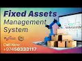 Fixed Assets Module - Pioneer ERP System