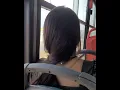 Download Lagu Spy touching long sexy hair on public bus