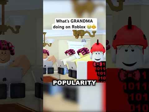 The secret 60+ yr old Roblox Community #roblox #gaming
