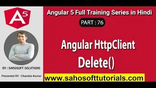 Angular HttpClient Delete Part 76 - Angular 5 full training in Hindi