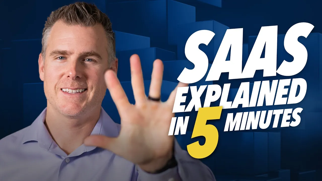 Outline Video What Is SaaS? (Explained in 5 Minutes)
