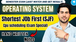 Shortest Job First SJF CPU Scheduling Algorithm Complete Explanation with Examples codehacker