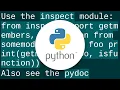 How to list all functions in a module