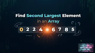 Second Largest Element in an Array