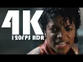 Michael Jackson Beat It 1982 4K 120FPS R