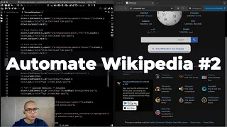 Uncut Coding Automate Wikipedia Selenium Java Ep 2