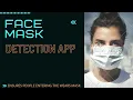 face mask detection app ensures people entering the room wears mask