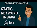 part I Static keyword in java static in java static in