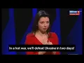 Russia-1 TV Channel In a hot war we ll defeat Ukraine in two days