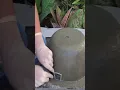 How to make cement pot | learn to make pot with cement
