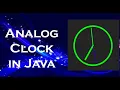 Analog clock in Java