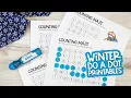 Winter Do A Dot Printables For Kids