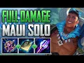 FULL DAMAGE MAUI WILL NOT BE STOPPED Maui Solo Gameplay SMITE Conquest