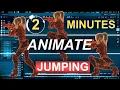 Blender 2 83 Jumping Animations Tutorial In 2 Minutes