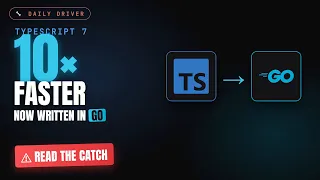 TypeScript 7 is 10x faster because it s not TypeScript anymore