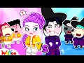 NEW | Huntrix VS Saja Boys! 🌟 KPop Demon Hunters Funny Dance Battle | Wolfoo Channel | Kids Cartoon