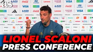 SCALONI PRESS CONFERENCE after ARGENTINA S EPIC COMEBACK vs ENGLAND ENGLAND 1 - 2 ARGENTINA FINAL