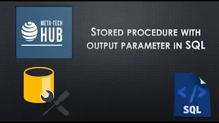 Stored Procedure with Output parameter in SQL SQL Server