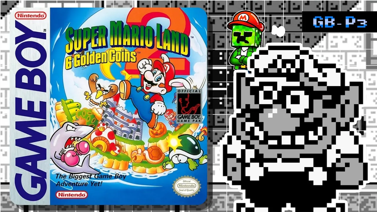 ¡WARIO! La presentación del GRAN LADRÓN 💰 SUPER MARIO LAND 2: 6 GOLDEN COINS