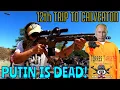 PUTIN IS DEAD 12th TRIP CALVERTON LONG ISLAND SHOOTING RANGE-HENRY US SURVIVAL RIFLE 22LR PLINKING